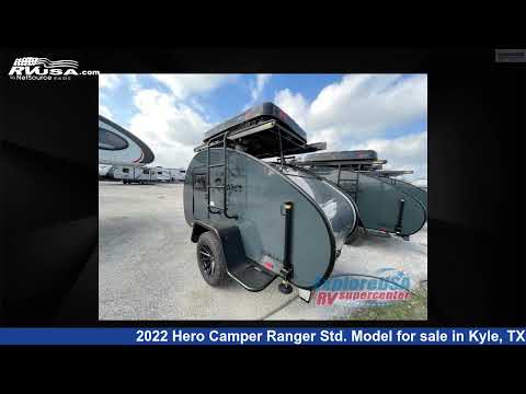 Beautiful 2022 Hero Camper Ranger Travel Trailer RV For Sale in Kyle, TX | RVUSA.com