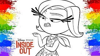 Desenhos para colorir Inside Out Nojinho Divertida Mente Pixar Pinturas de desenhos para criança