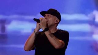 Max Pezzali - introduzione + un'estate ci salverá (live @ rugby sound festival 01-07-18)