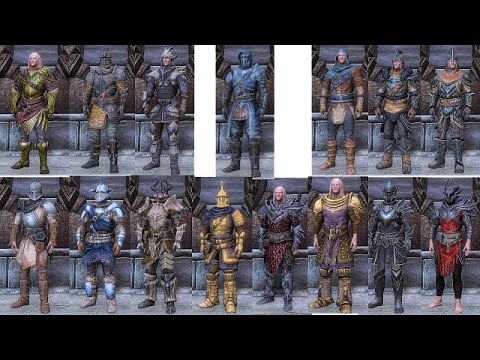 Skyrim Anniversary Edition - All 15 New Alternative Armors