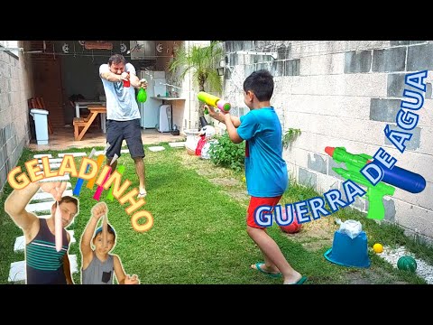 Como Fazer Geladinho - Gelinho - Sacolé / Guerra de Água