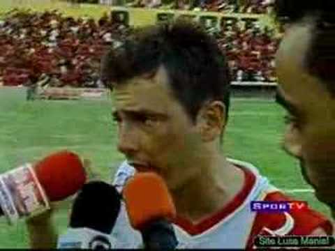 Alex Alves, entrevista após o Jogo( Sport 2 x 3 Lusa)