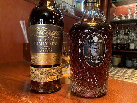 Rumová postupka Lukáše Dvořáka: A.H.Riise Non Plus Ultra Very Rare VS Zacapa Reserva Limitada 2019