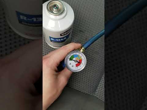 How To Recharge Your Vehicle's AC #shorts