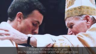 Happy 25th Anniversary to Fr Thomas Bennett