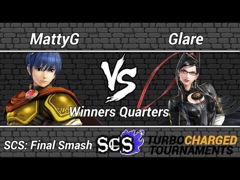 SCS: Final Smash Wii U Singles (Winners Quarters) - MattyG (Marth) vs. Glare (Bayonetta)