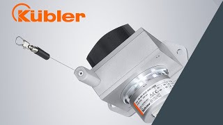 Anwendungsbeispiel: Seilzuggeber B80 mit Touch-Anzeige 571T