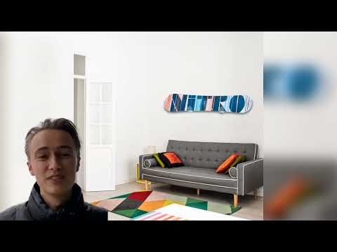 Snowboard Wall Mount Display Rack