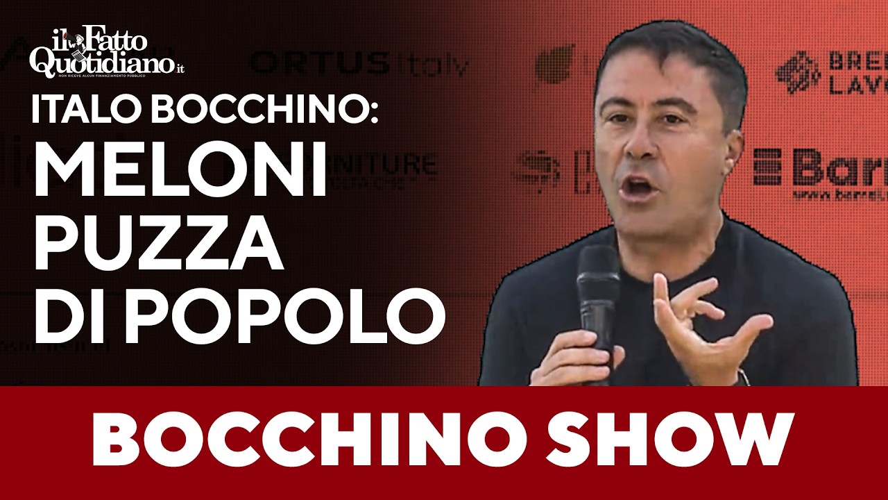 “Ogni sera festeggiano 1000 famiglie”: la surreale difesa di Bocchino del governo Meloni