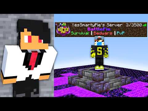 I Joined YesSmartyPie's SECRET Minecraft Server