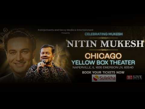 Nitin Mukesh LIVE in Chicago 2026 | Bollywood Classics Night | Naperville