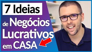 Negcios lucrativos na Internet! 7 idias que te da resultado trabalhando em casa