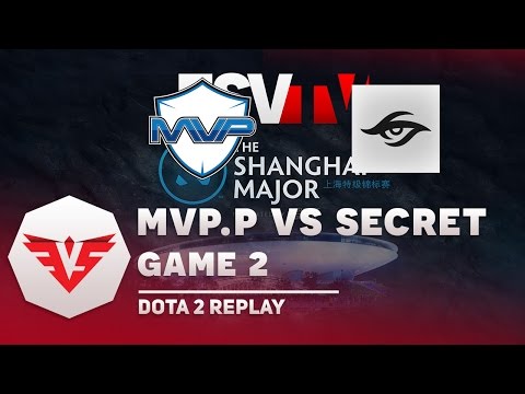ESV TV | Shanghai Major | Group A | MVP.P vs Secret - Game 2