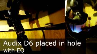 Video thumbnail for Bassdrum Microphone Comparison: Audix D6 - Samson QKick by Marius Schulte