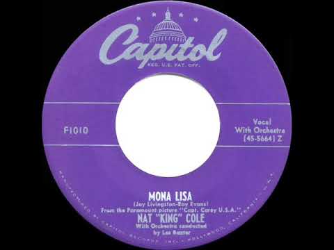 1950 HITS ARCHIVE: Mona Lisa - Nat King Cole (his original #1 version)