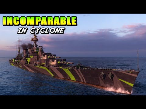 Battleship Incomparable: Hunting in Cyclone with 508mm guns