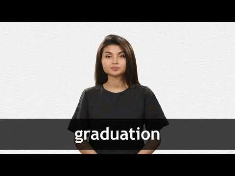 How to pronounce GRADUATION in American English