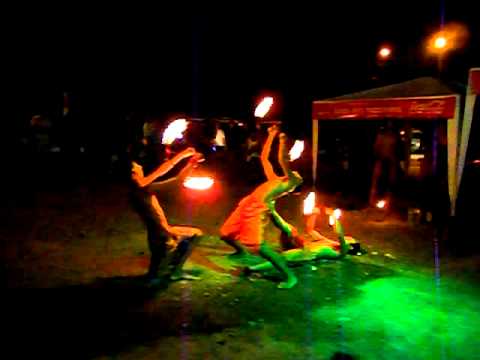 Fire Dancing in the City Highways