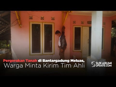 Video: Pergerakan Tanah di Bantargadung Meluas, Warga Minta Kirim Tim Ahli
