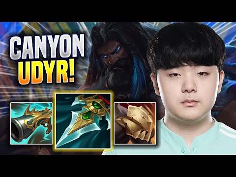 CANYON TRIES NEW UDYR BUILD! - DK Canyon Plays Udyr JUNGLE vs Sylas! | Preseason 2023