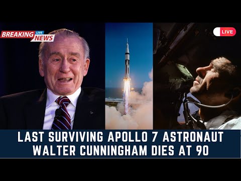 Last surviving Apollo 7 astronaut Walter Cunningham dies at 90 #nasa #us #news #astronaut #apollo