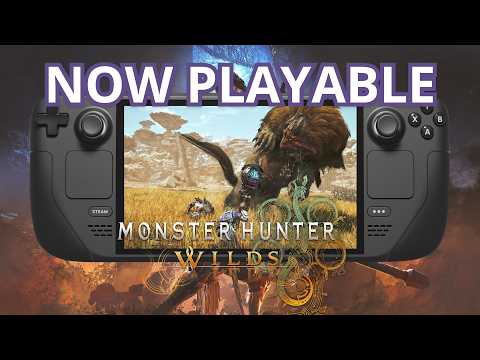 Monster Hunter Wilds is finally Playable on the Steam Deck!