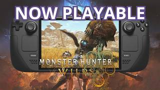 Monster Hunter Wilds is finally Playable on the Steam Deck!