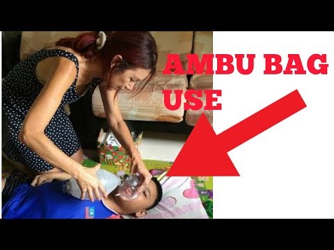 How to use silicon ambu bag in emergency