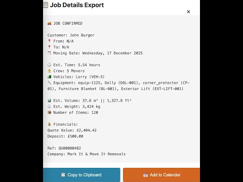 Digital Quote Acceptance demo
