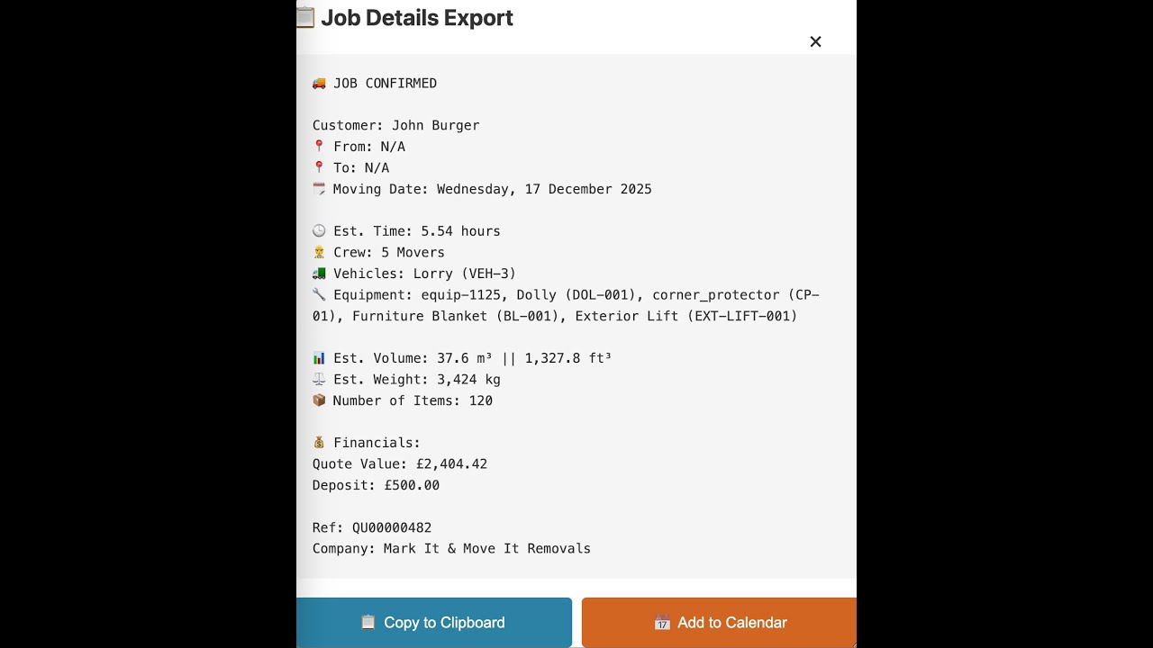 Digital Quote Acceptance demo