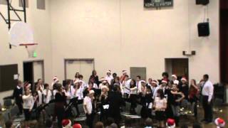 Sellwood Middle School Intermediate Band - Mele kalilimaka Song WC  2012