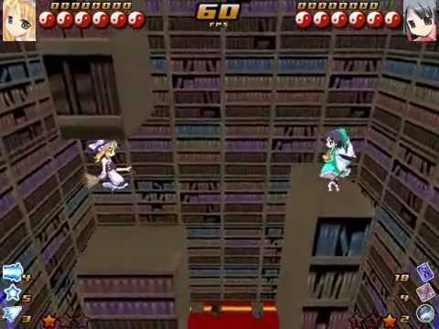 Touhou Gensokyo Rensa Training mode