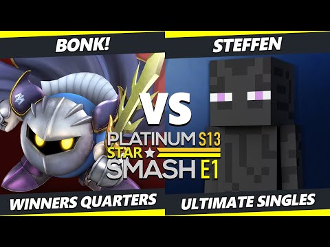 PSS S13 Winners Quarters - BONK! (Meta Knight) Vs. Steffen (Steve, Pikachu) SSBU Ultimate Tournament