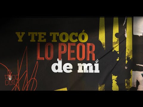 Lyanno - Lo Peor De Mi (From the Series "Bravas") [Lyric Video]