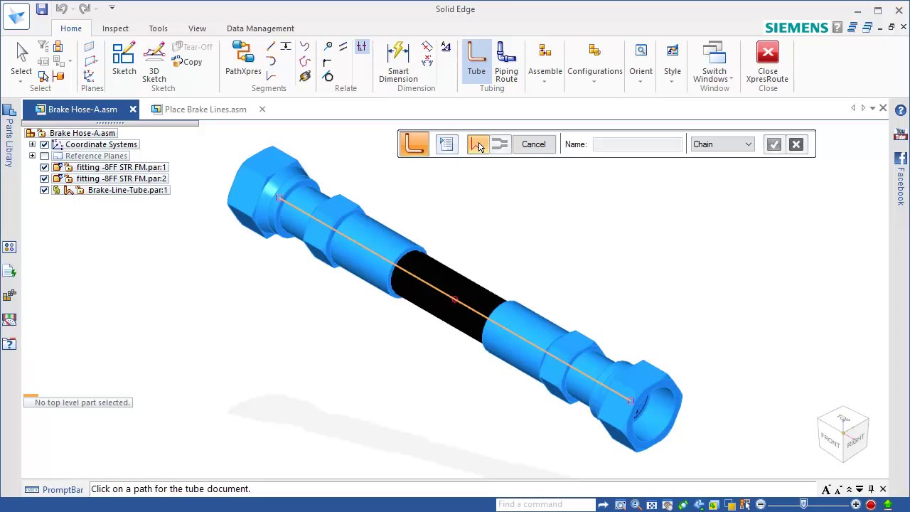 Make a tube assembly adjustable