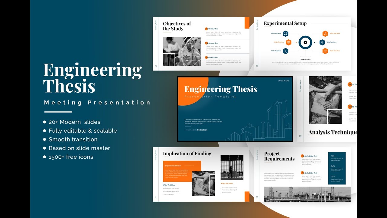 Engineering Thesis Presentation Template