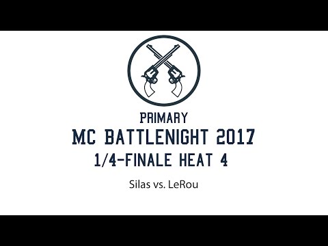 1/4-Finale Heat 4 Silas vs. LeRou Primary MC Battlenight 2017