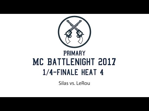 1/4-Finale Heat 4 Silas vs. LeRou Primary MC Battlenight 2017