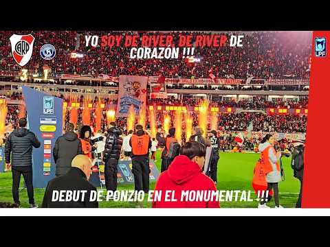 "RIVER vs INDEPENDIENTE DE RIVADAVIA 06/09/26 - DEBUT DE PONZIO COMO DT EN EL MONUMENTAL" Barra: Los Borrachos del Tablón &bull; Club: River Plate &bull; País: Argentina