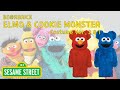 아트날다 베어브릭 엘모 쿠키몬스터 코스튬 BEARBRICK 400 COOKIE MONSTER ELMO Costume