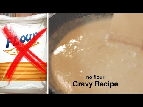 Flourless Gravy Recipe