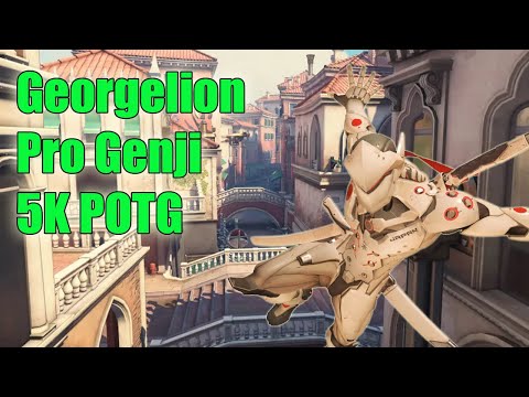 Georgelion66 Pro Genji 5K POTG - Grand Master Overwatch Season 20