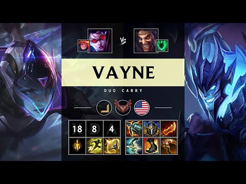 Vayne ADC vs Draven - NA Grandmaster Patch 25.21