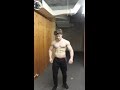 Amazing ripped 15 year old bodybuilder best teen muscle flex