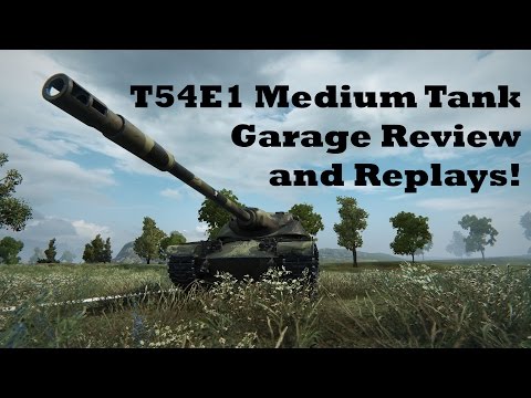 T54E1 Medium Tank Review and Gameplay!  World of Tanks