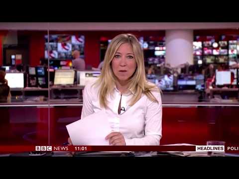 BBC News channel - Newsroom Live opening - 080717