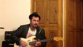 VIDEO-Edwin Denninger- Fender strat vintage Hot Rod '62 relic+Voodoo Clean amp-Jam