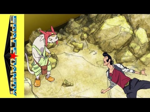Thumbnail of the video: Space Dandy: Episode 6 -- A Graceful Entrance (Clip)