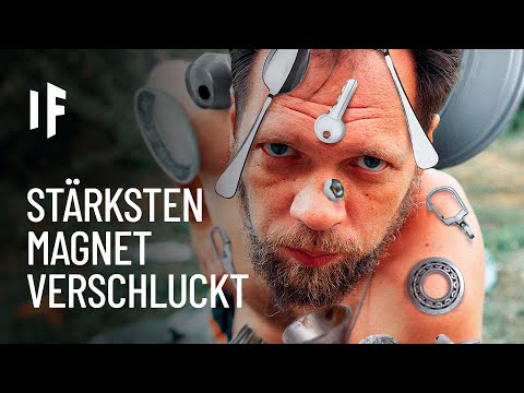 Was wäre, wenn man einen Super-Magnet verschluckt?