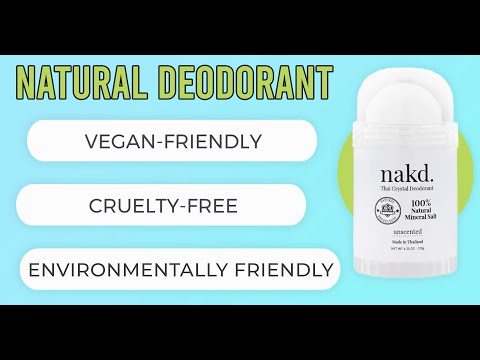 The Best Natural Crystal Deodorant For Sensitive Skin | Best Natural Deodorant for Women | Vasarii